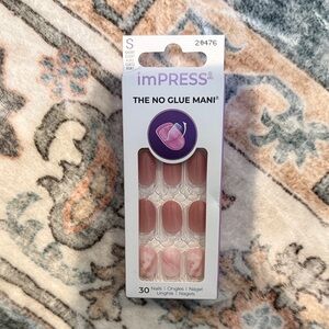 imPRESS Blush Pink No Glue Press-On Nails